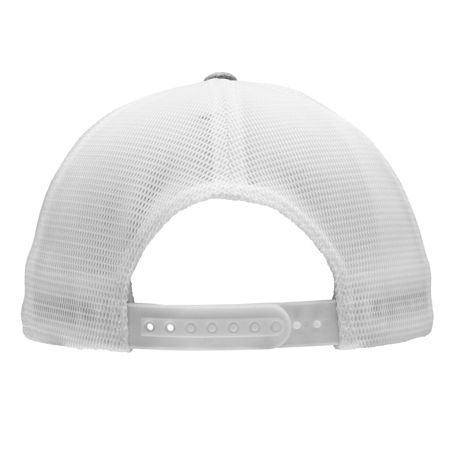 Heather Gray/White Back Trucker Hat