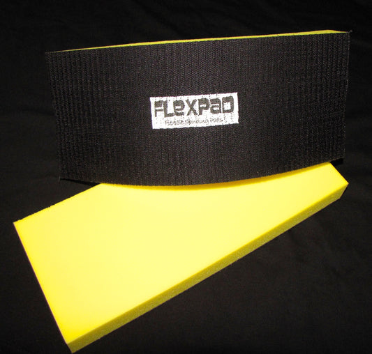 Yellow Super Flex Velcro Shaping Block (FACTORY SECOND) #SB12-2