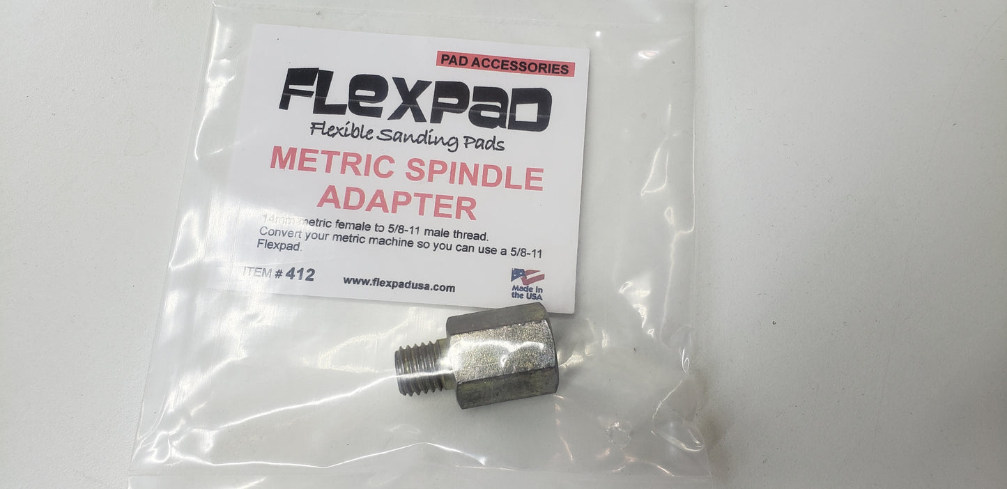 Flexpad Machine Adapter - 14MM Female to 5/8-11 Male #412