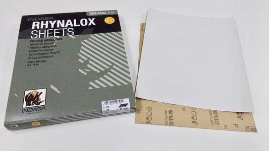 9X11 RHYNALOX White Line and Plusline Dry Sanding Sheets